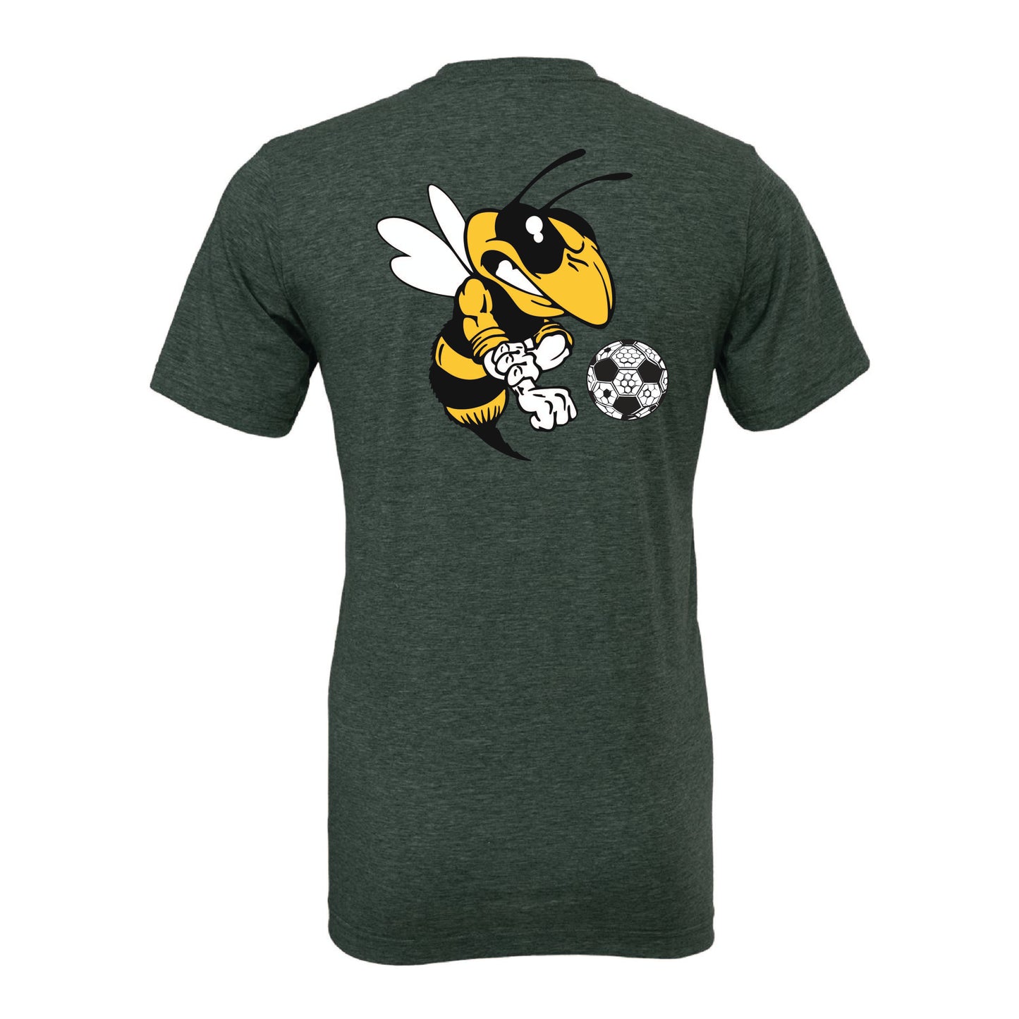 Bonneville Soccer Fan Gear - Soccer Ball - Bella Canvas Tee