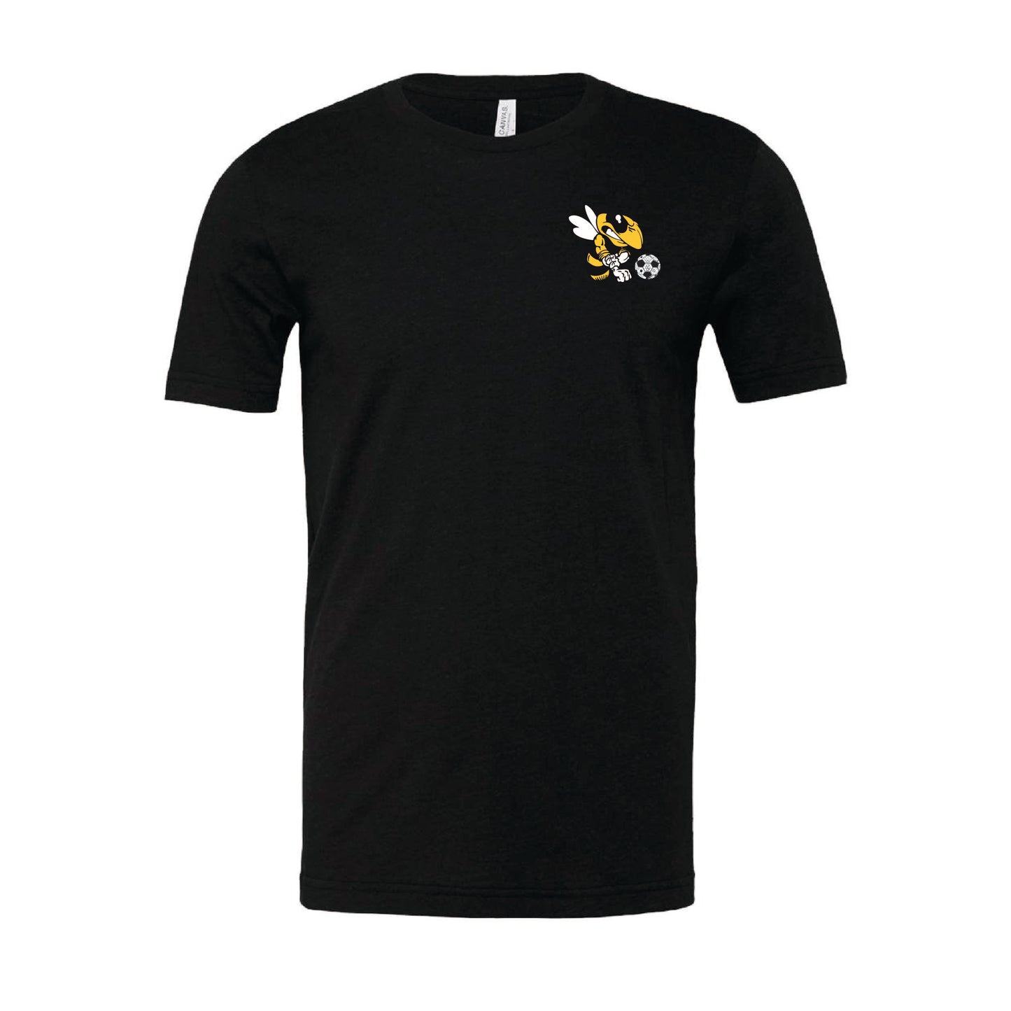 Bonneville Soccer Fan Gear - Soccer Ball - Bella Canvas Tee