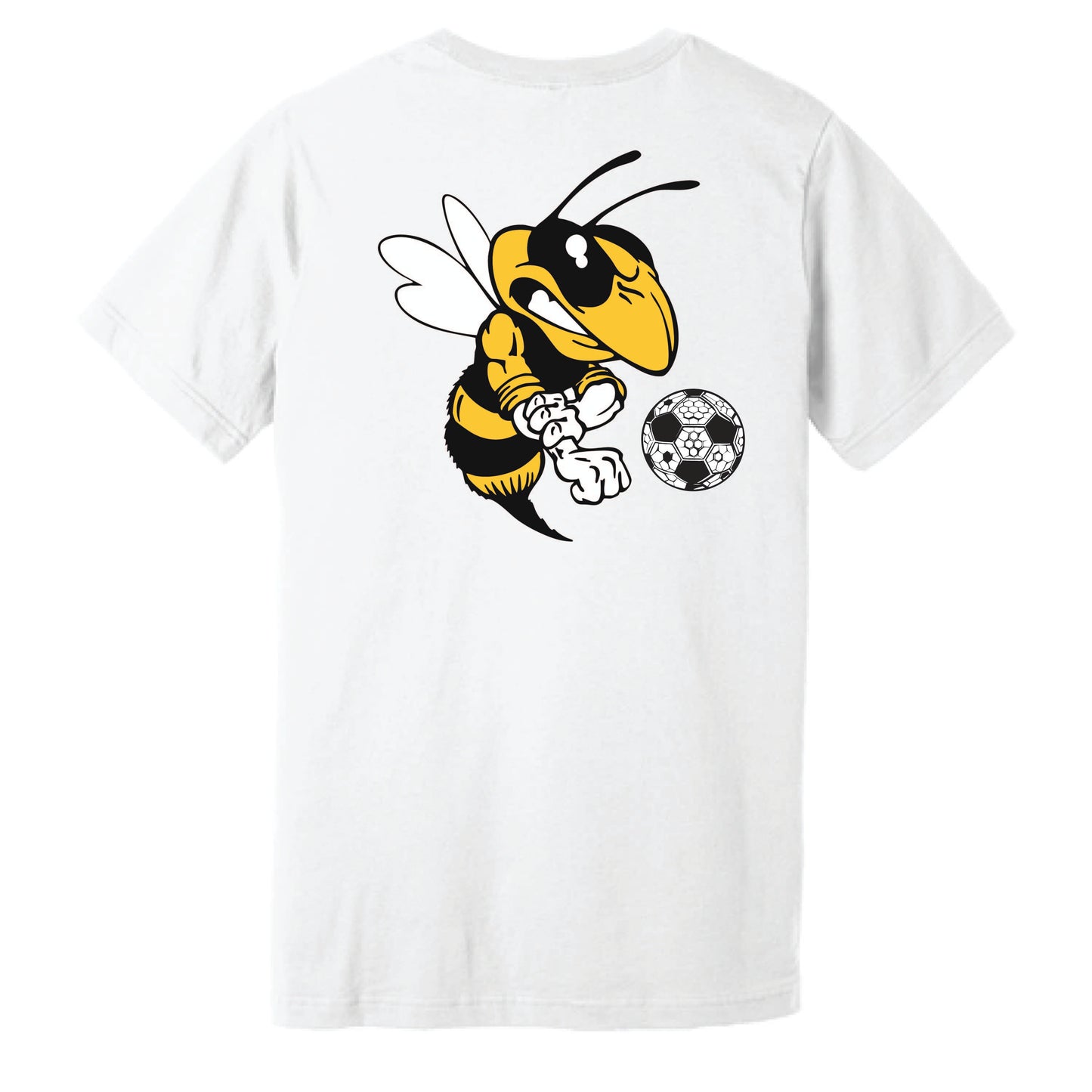 Bonneville Soccer Fan Gear - Soccer Ball - Bella Canvas Tee
