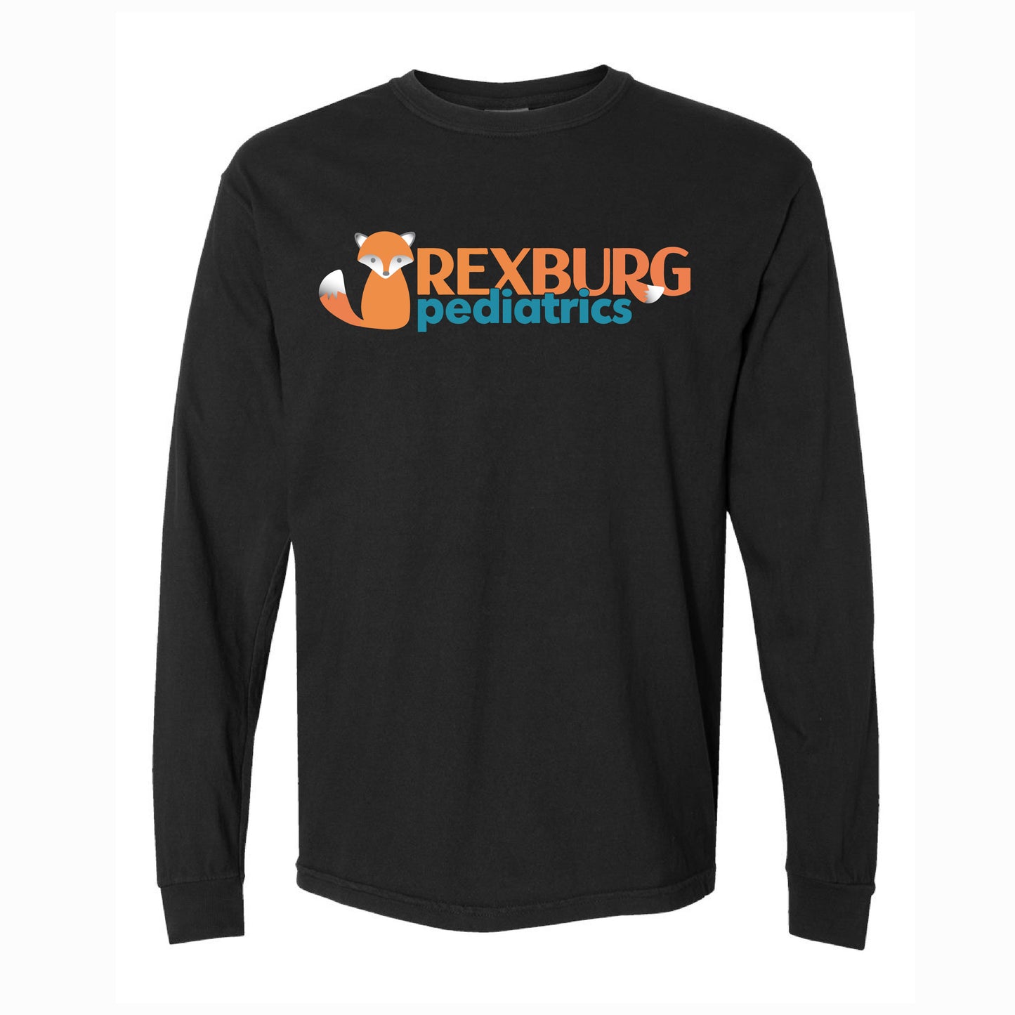 Rexburg Pediatrics (full size) - LONG SLEEVE Comfort Colors Tee