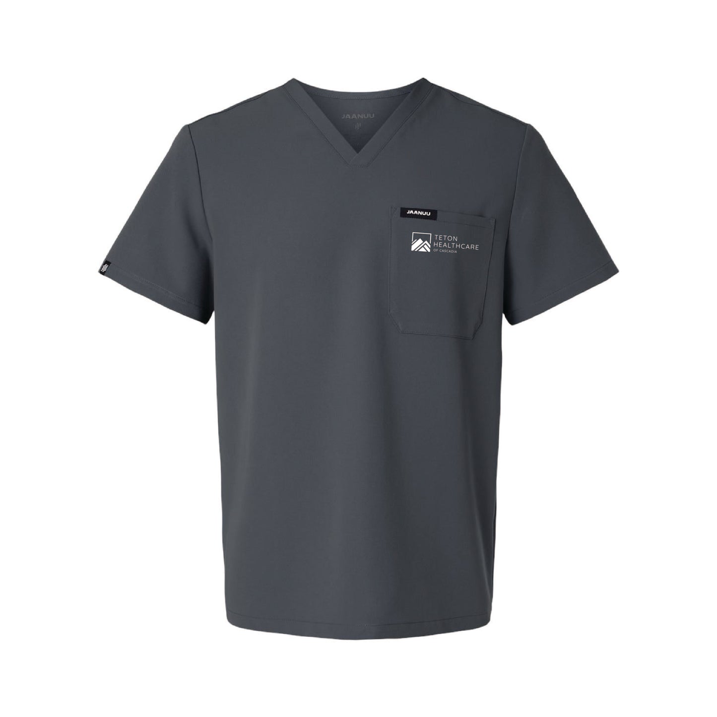 Teton Healthcare of Cascadia - Men's Holmes Everyday 1-Pocket Scrub V-Neck Top