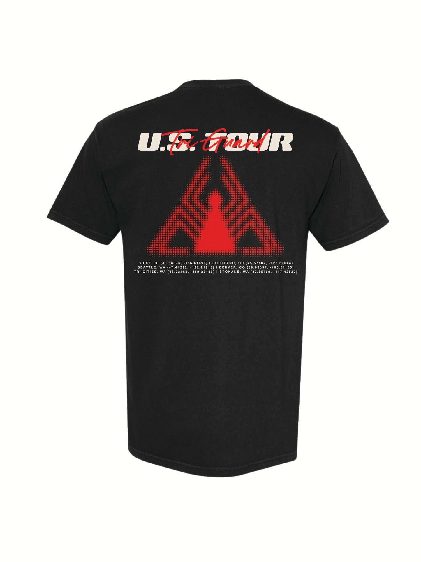 Tri Guard - Black - 1717 Comfort Colors Tee - World Tour