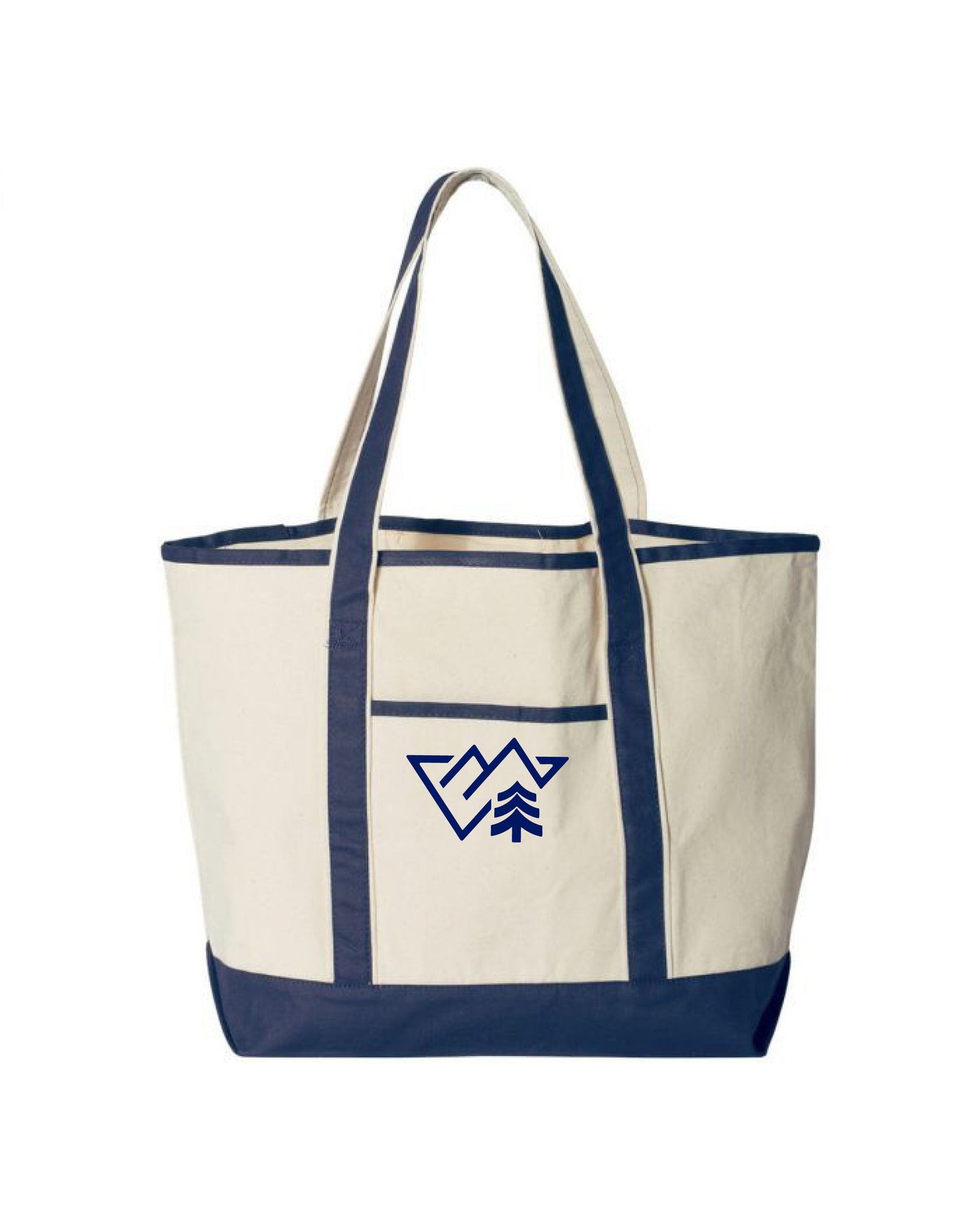 Westmark Credit Union - Embroidered Q-TEES - Large Canvas Deluxe Tote - Q1500
