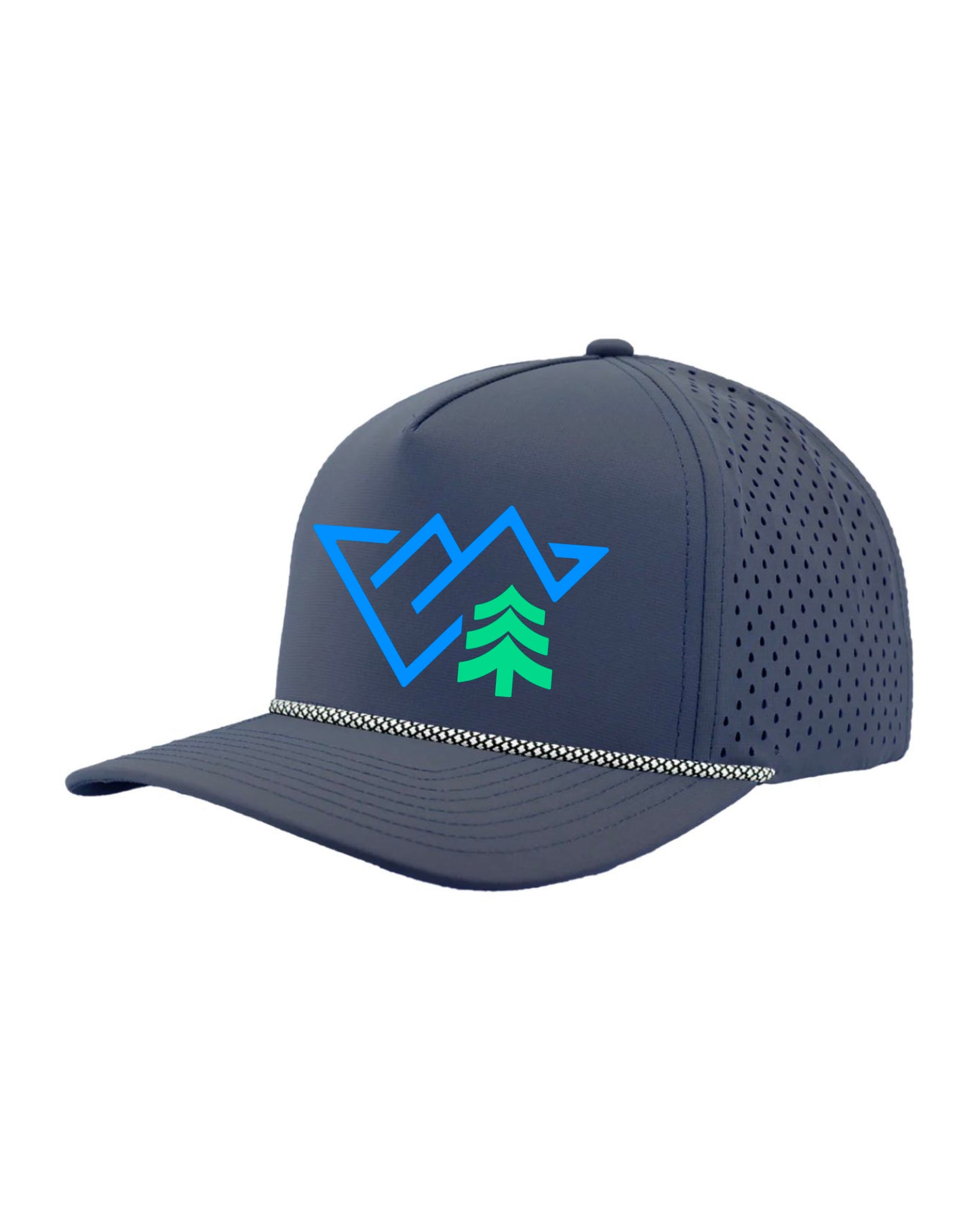 Westmark Credit Union - ZAPPED HEADWEAR - 5 Panel Medium Profile Snapback w/ Rope - BLACKHAWK R+