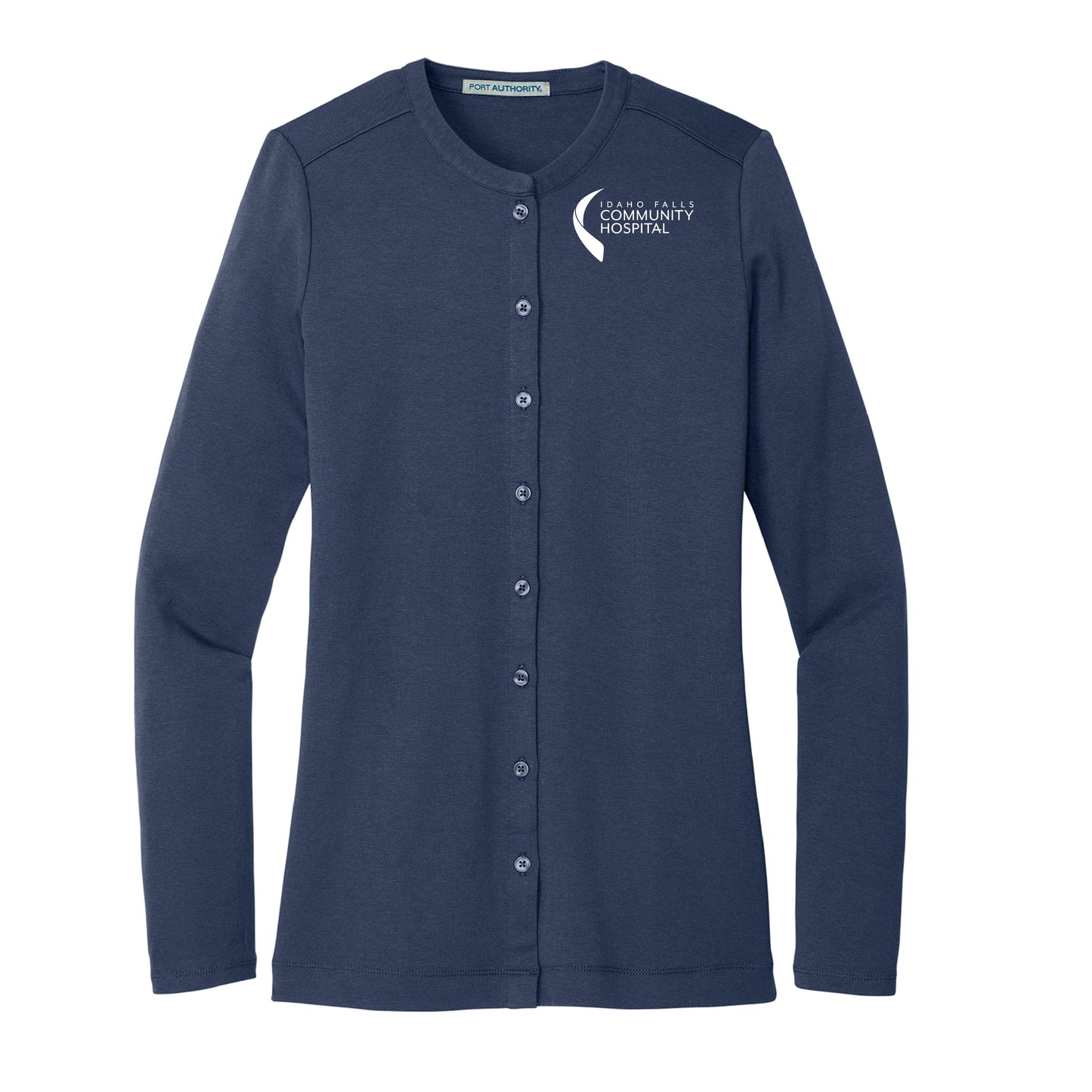 Idaho Falls Community Hospital - Women's Stretch Button-Front Cardigan