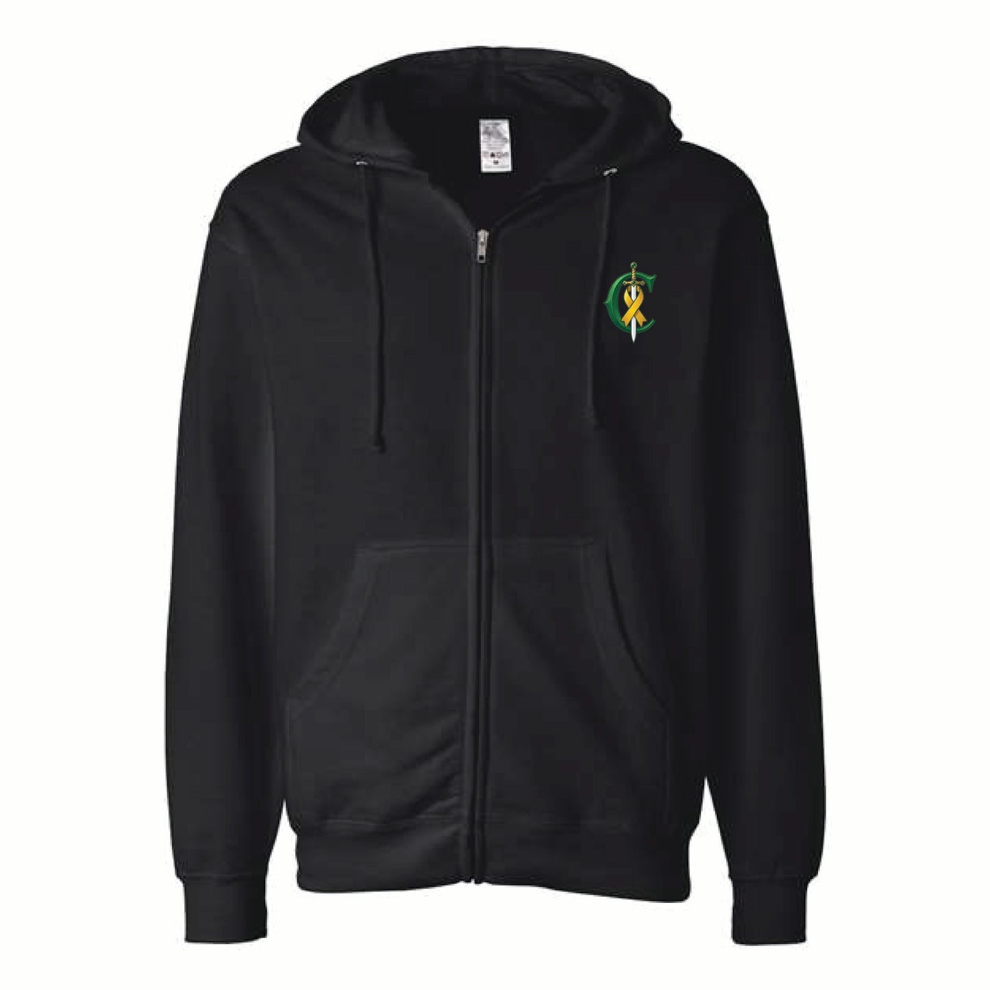 Caellum Conquers - Independent Full Zip - SS4500Z - Pocket Front & Back