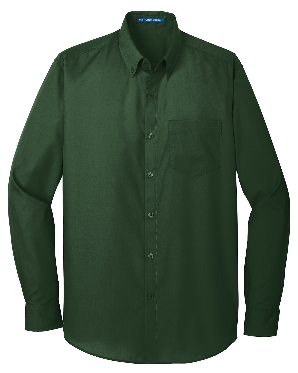 Port Authority® Long Sleeve Carefree Poplin Shirt - W100