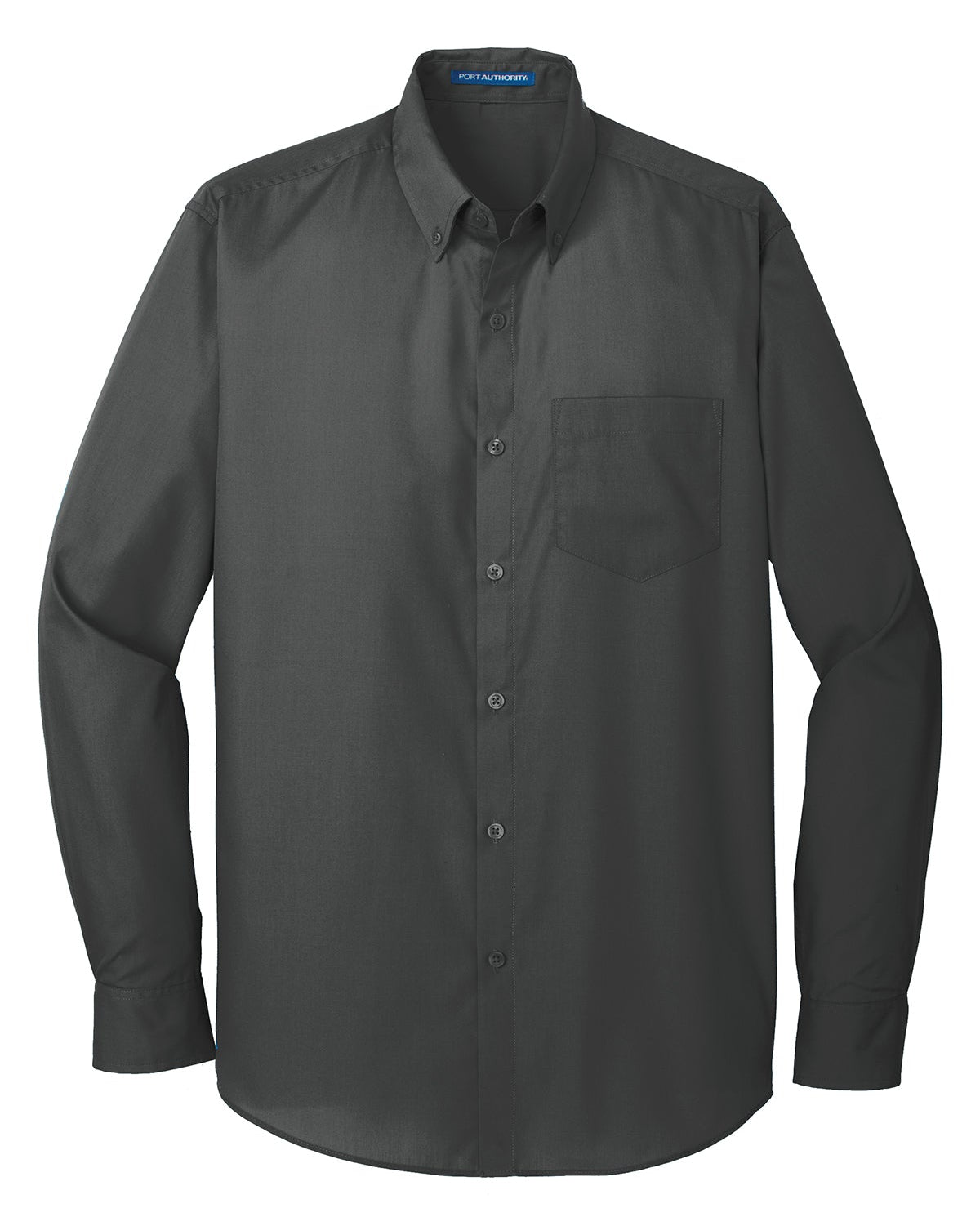 Port Authority® Long Sleeve Carefree Poplin Shirt - W100