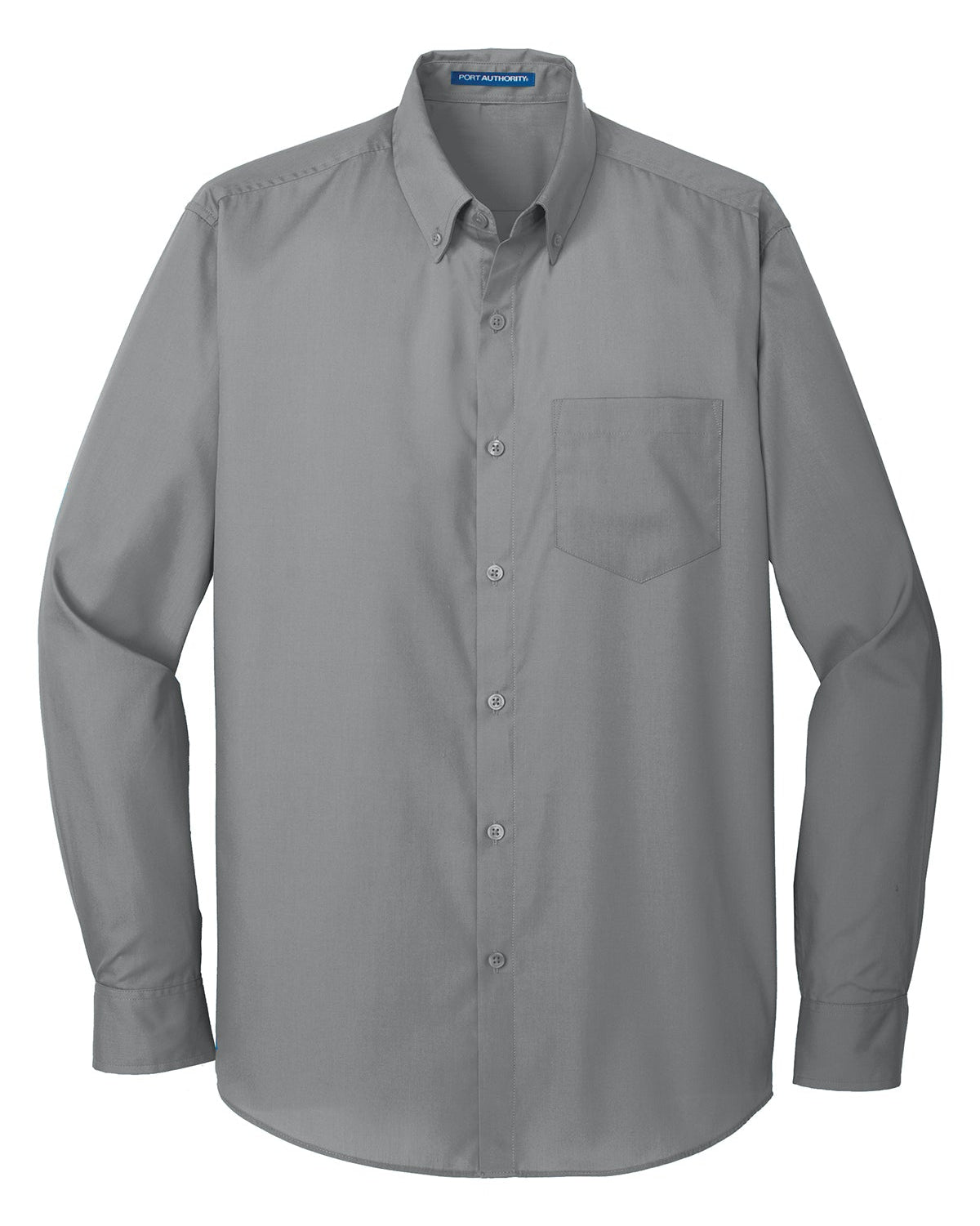 Port Authority® Long Sleeve Carefree Poplin Shirt - W100