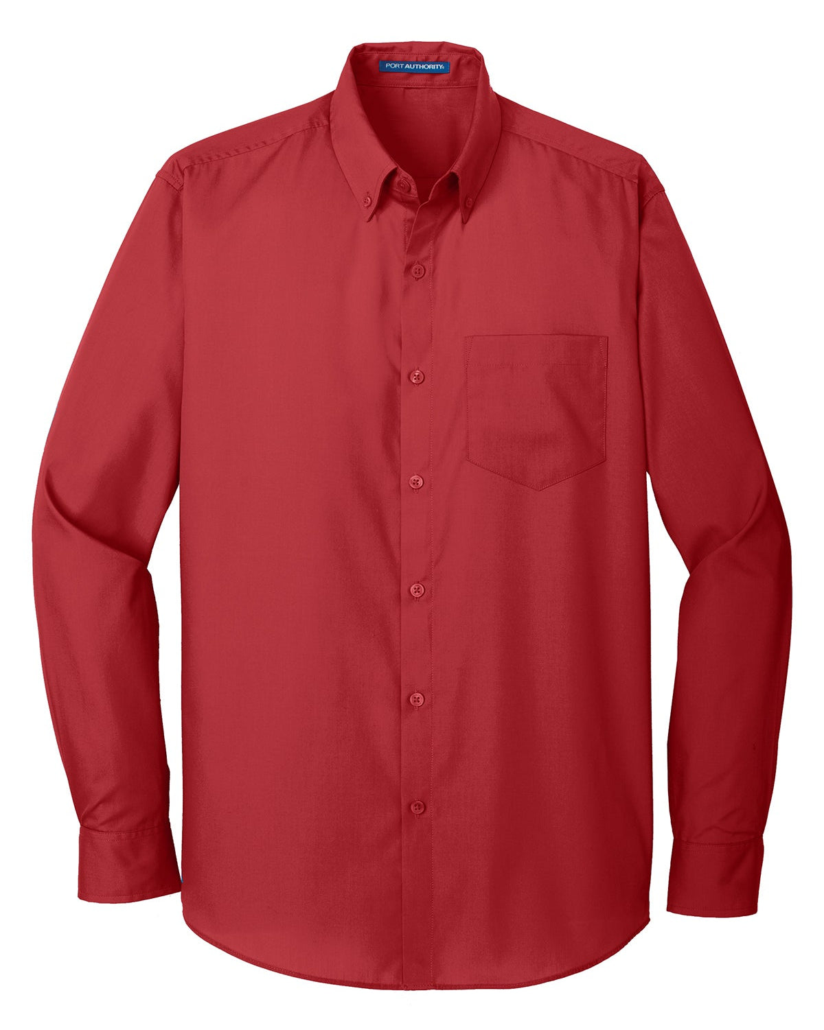 Port Authority® Long Sleeve Carefree Poplin Shirt - W100