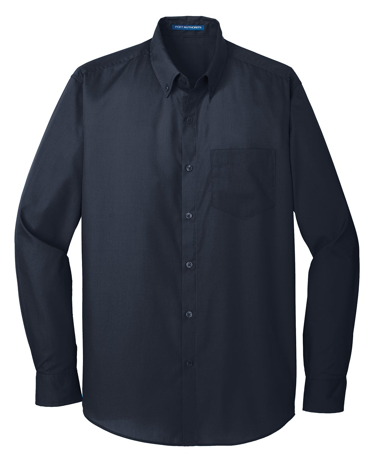 Port Authority® Long Sleeve Carefree Poplin Shirt - W100