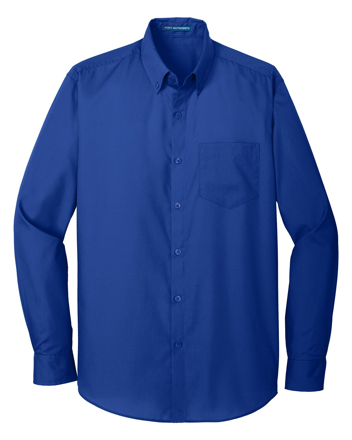 Port Authority® Long Sleeve Carefree Poplin Shirt - W100