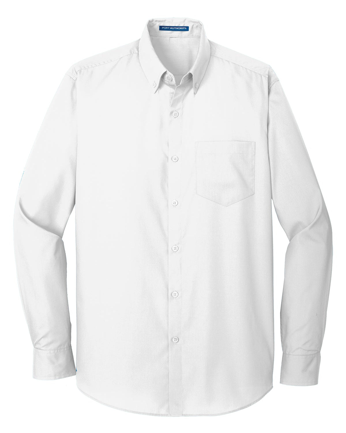 Port Authority® Long Sleeve Carefree Poplin Shirt - W100