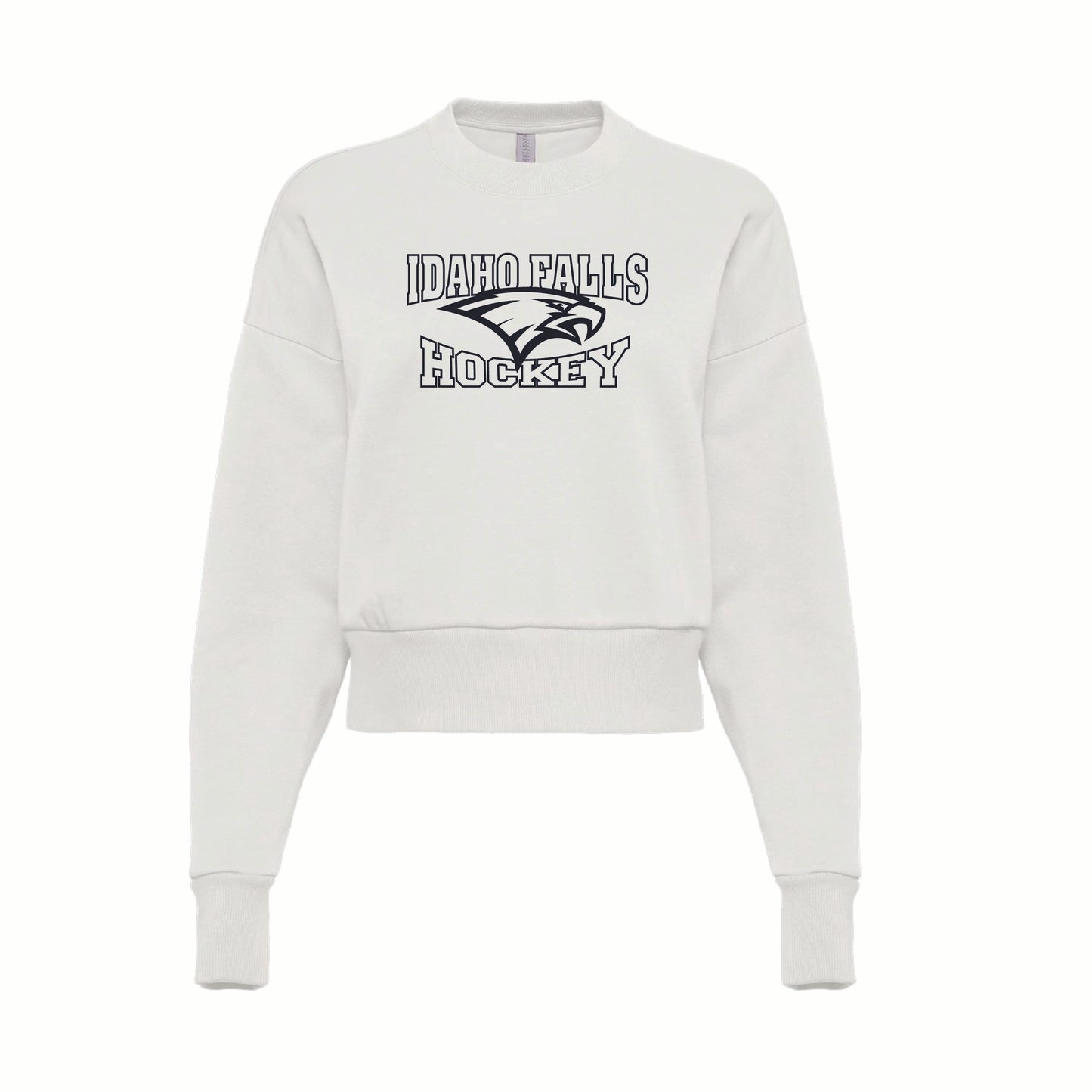 IFYHA -Premium Crop Crew  NL9087 Women's Heavyweight Crewneck Sweatshirt