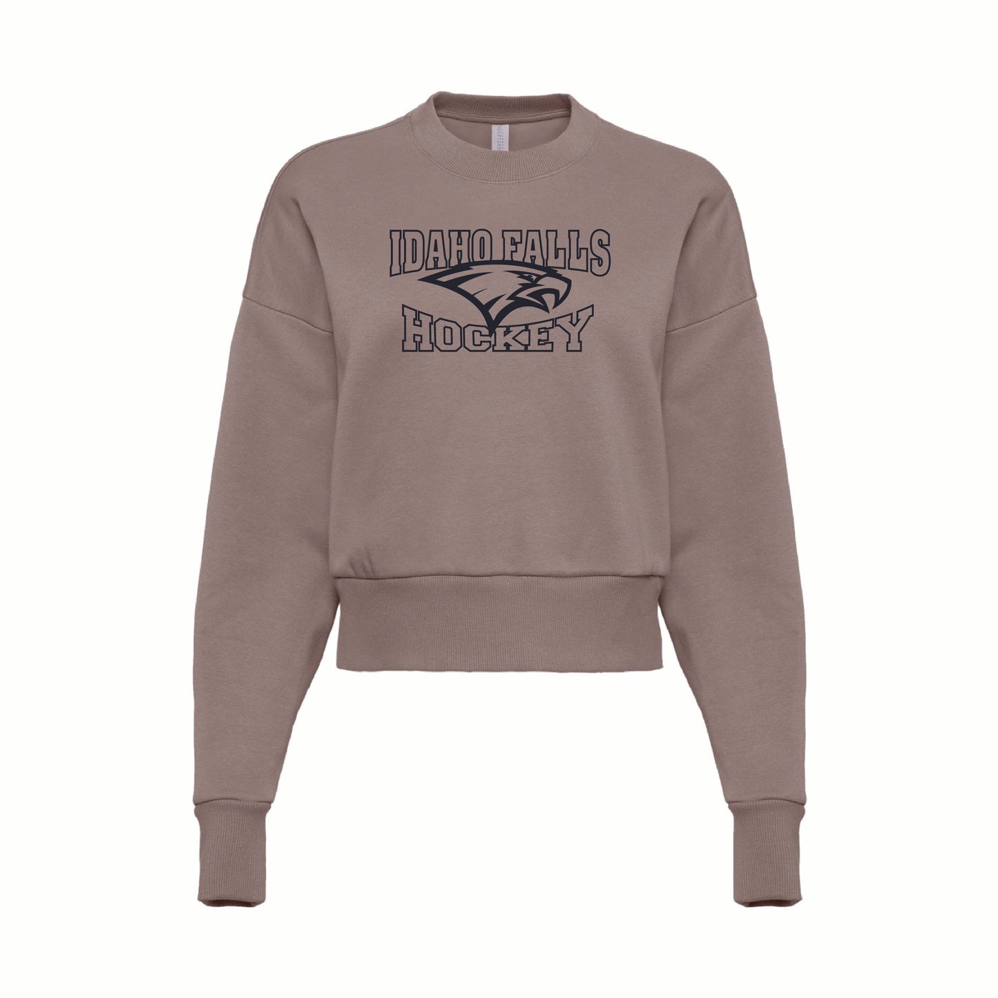 IFYHA -Premium Crop Crew  NL9087 Women's Heavyweight Crewneck Sweatshirt