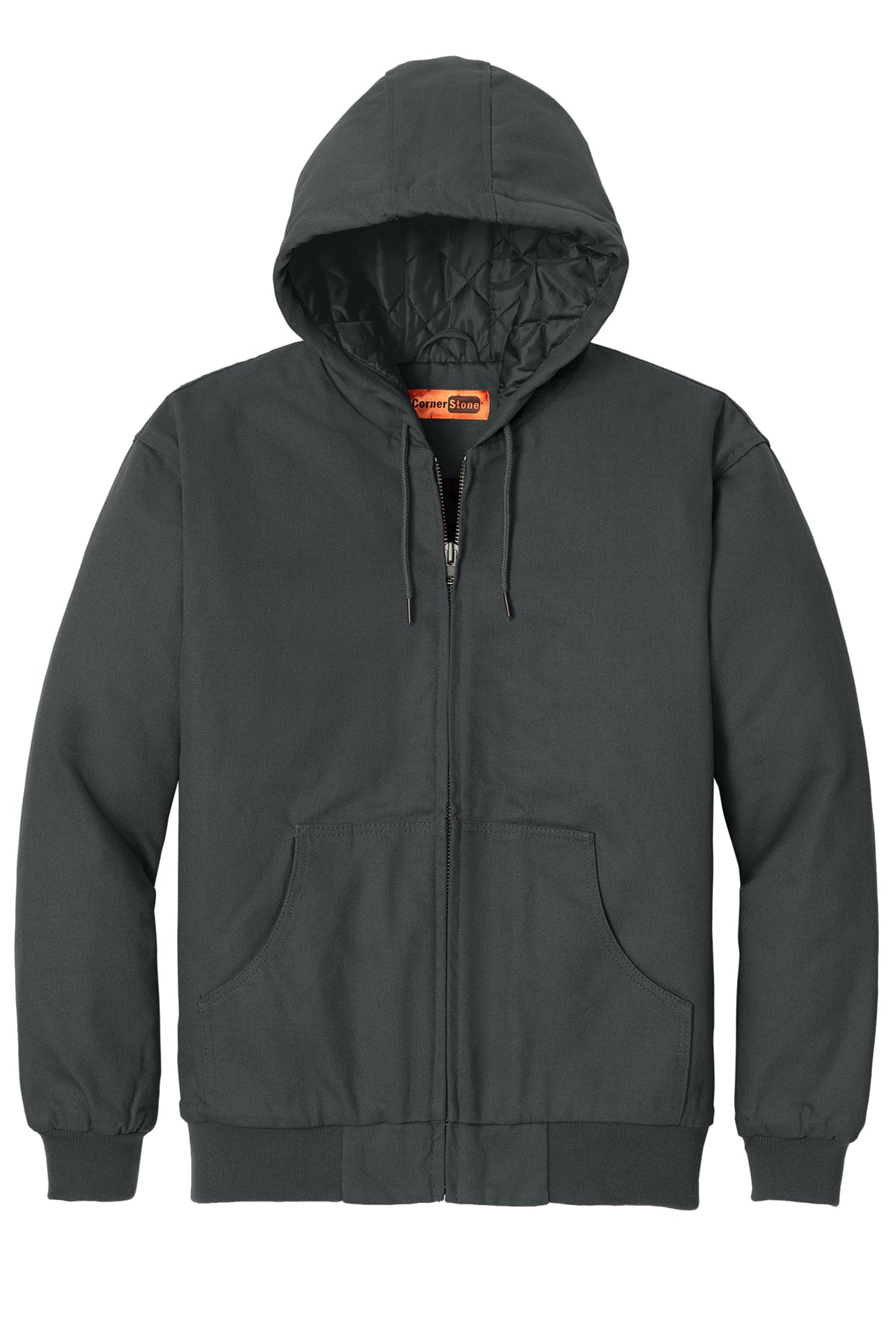 CornerStone® Duck Cloth Hooded Work Jacket - J763H