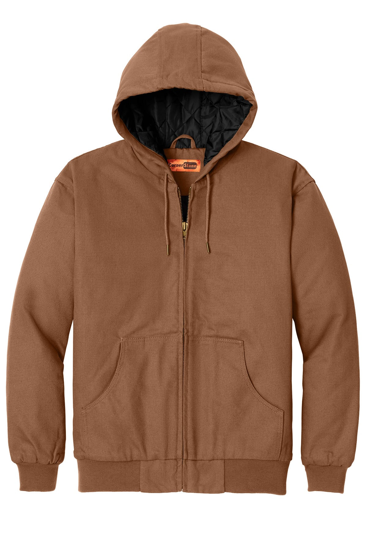 CornerStone® Duck Cloth Hooded Work Jacket - J763H