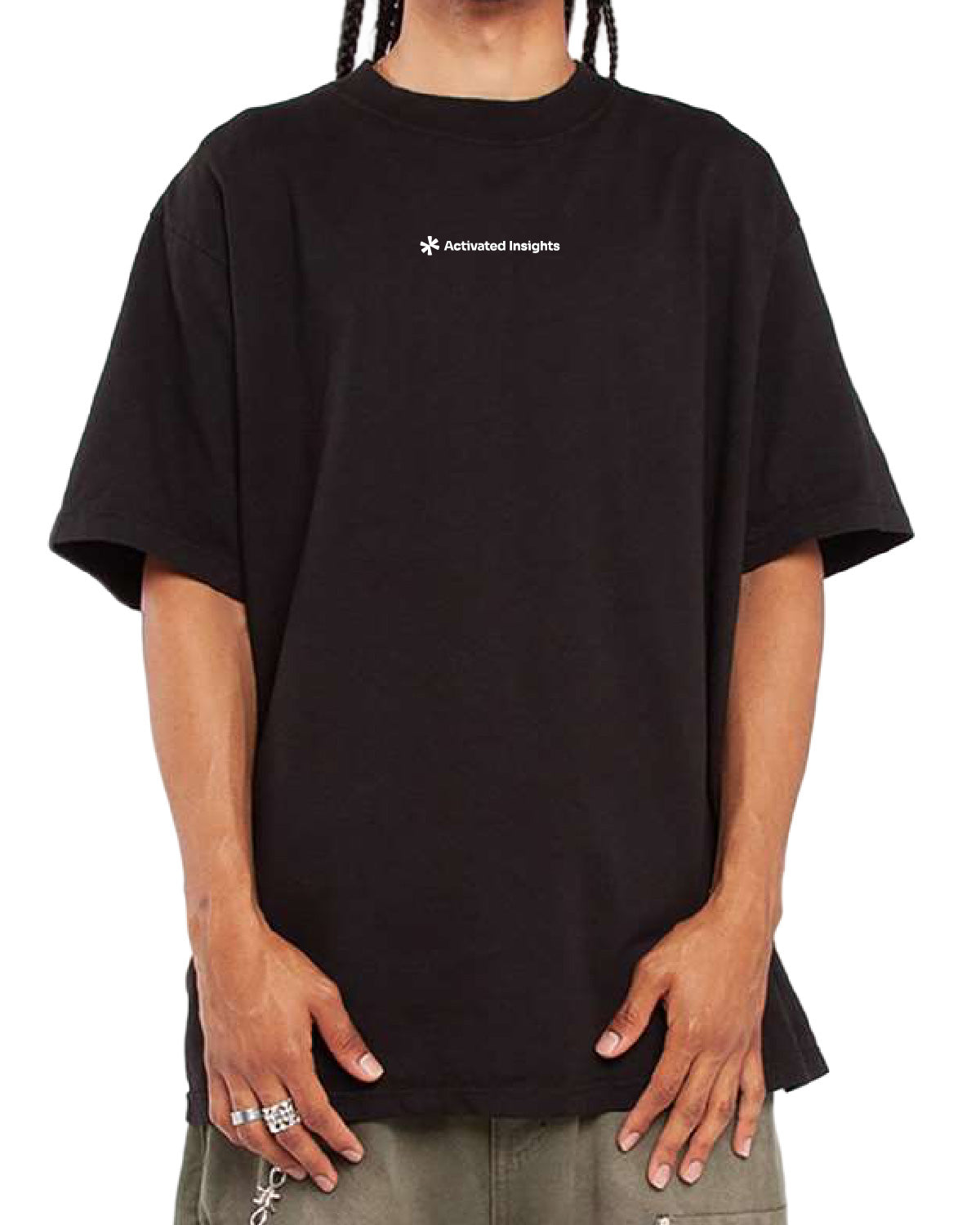 Activated Insights - Embroidered - Shakawear Oversized Tee - SHGD