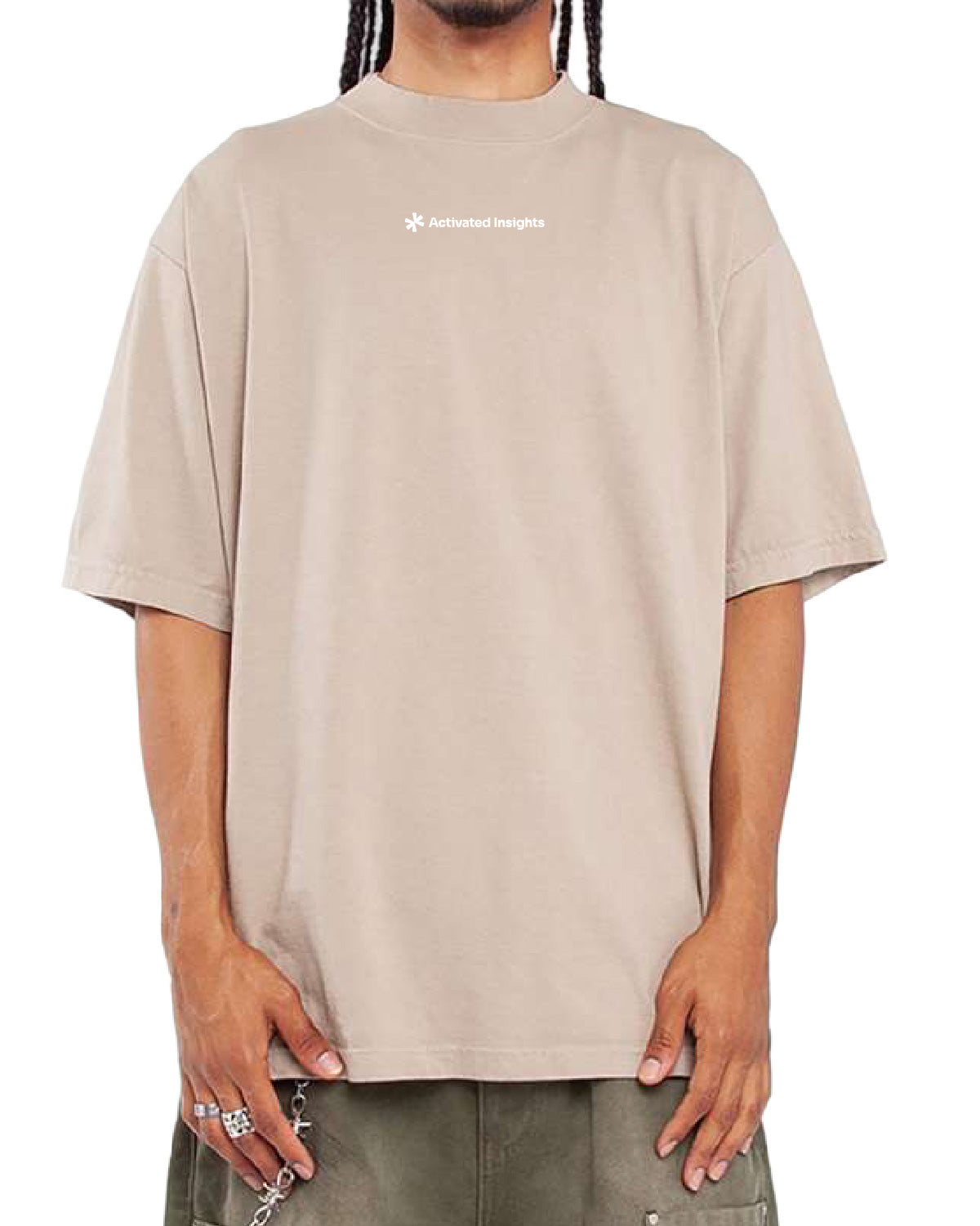 Activated Insights - Embroidered - Shakawear Oversized Tee - SHGD