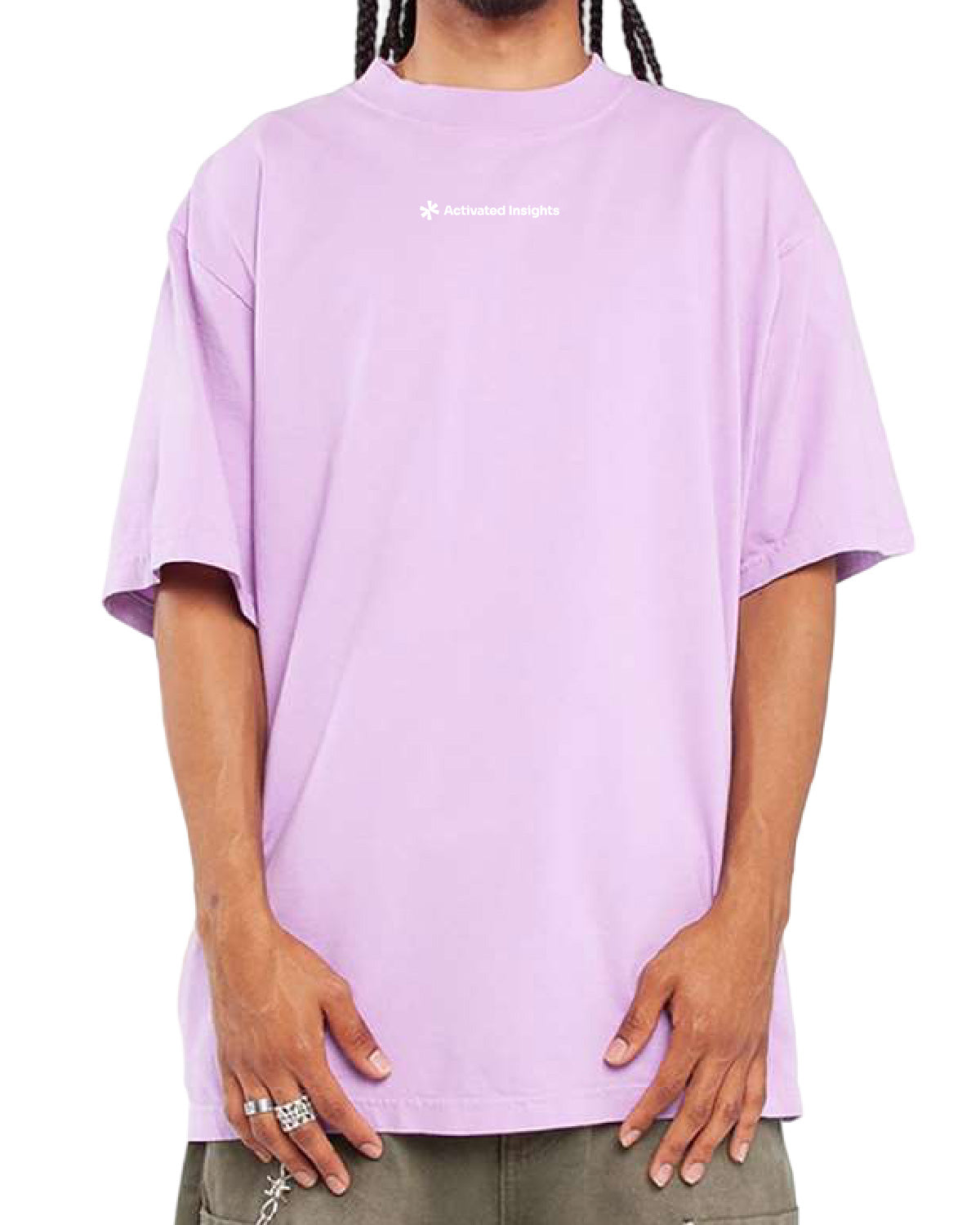 Activated Insights - Embroidered - Shakawear Oversized Tee - SHGD