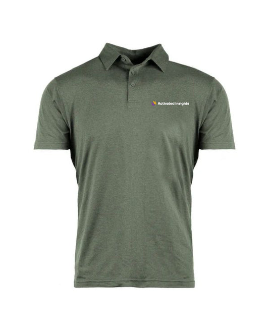 Activated Insights - Embroidered - Burnside Soft Jersey Polo - B0900