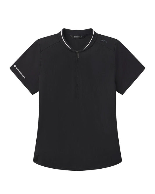 Activated Insights - Embroidered - UNRL Women Amelia Short Sleeve Polo