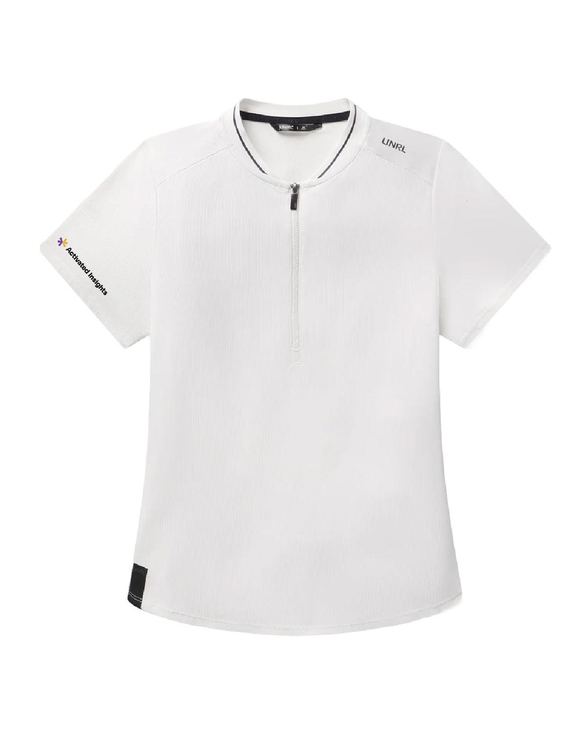 Activated Insights - Embroidered - UNRL Women Amelia Short Sleeve Polo