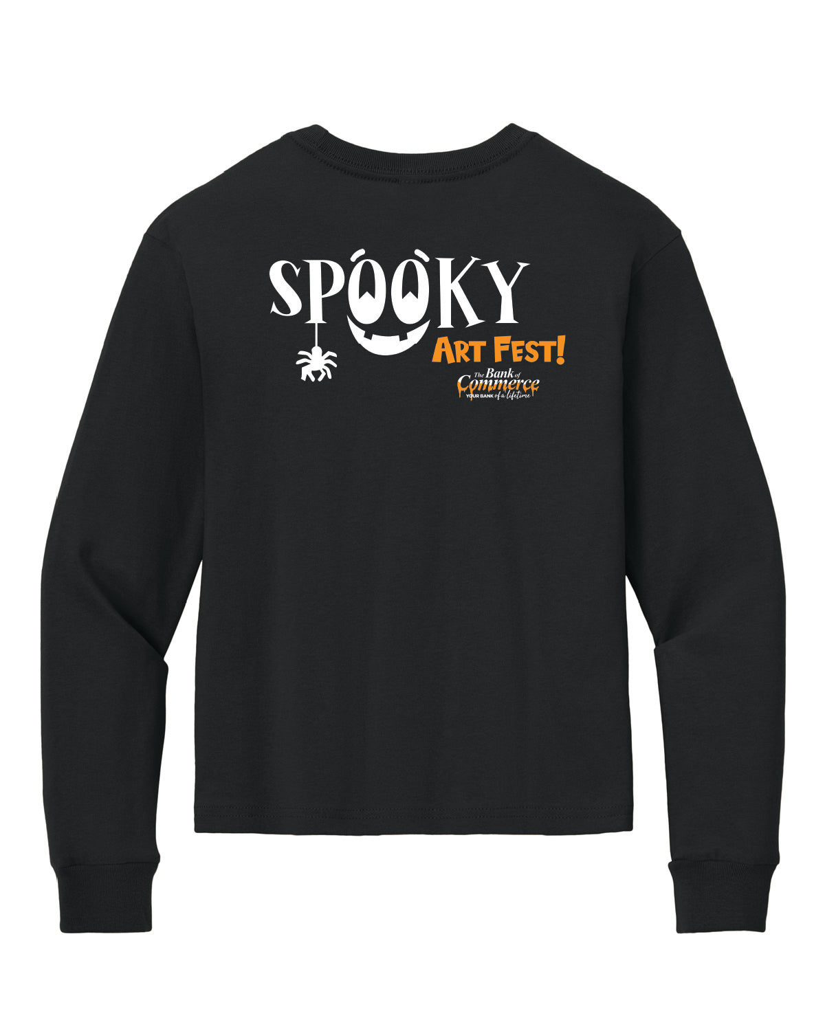 Experience the Arts - Printed - Spooky Art Fest - Youth Long Sleeve Tee BC3511Y