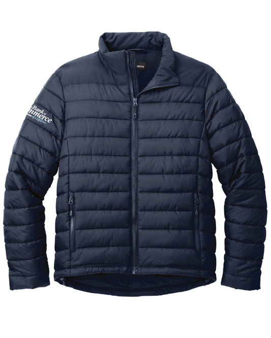 Bank of Commerce - Embroidered Sleeve and Back - Port Authority Puffy Jacket -  J364