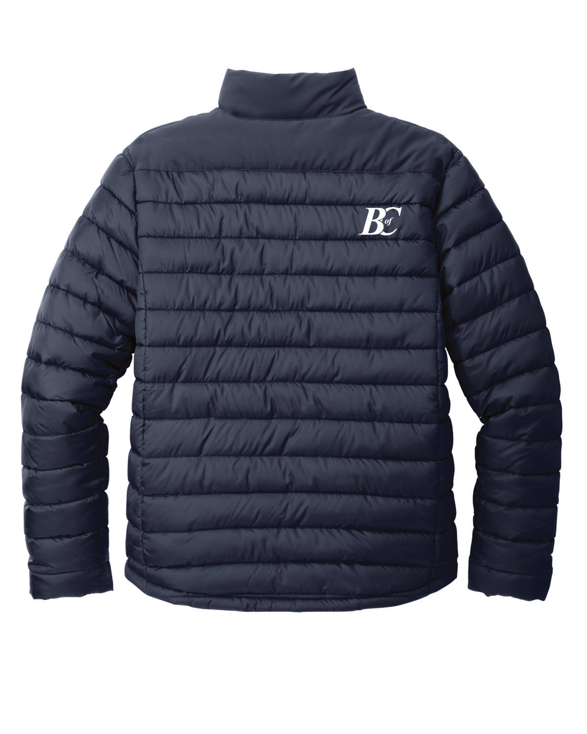 Bank of Commerce - Embroidered Sleeve and Back - Port Authority Puffy Jacket -  J364
