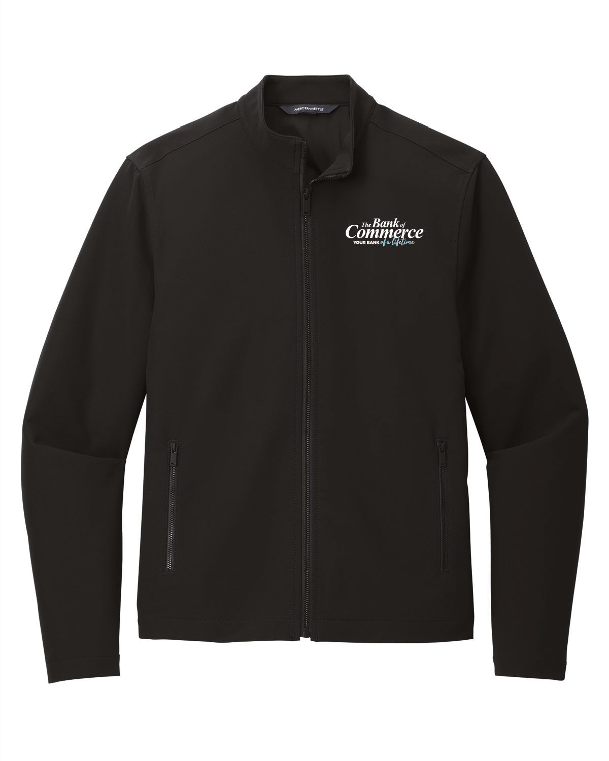 Bank of Commerce - Embroidered Pocket - MENS Mercer+Mettle Soft Shell Jacket - MM7102