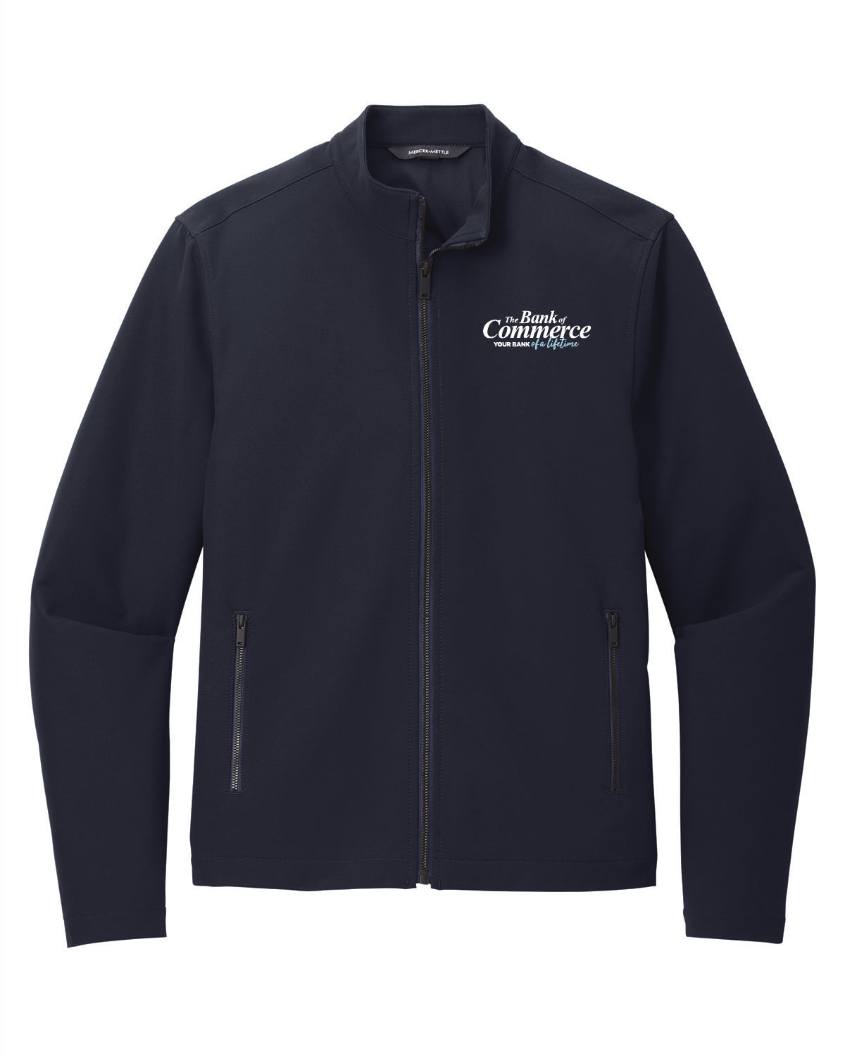Bank of Commerce - Embroidered Pocket - MENS Mercer+Mettle Soft Shell Jacket - MM7102