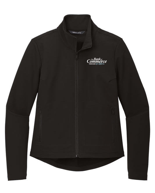 Bank of Commerce - Embroidered Pocket - WOMENS Mercer+Mettle Soft Shell Jacket - MM7103