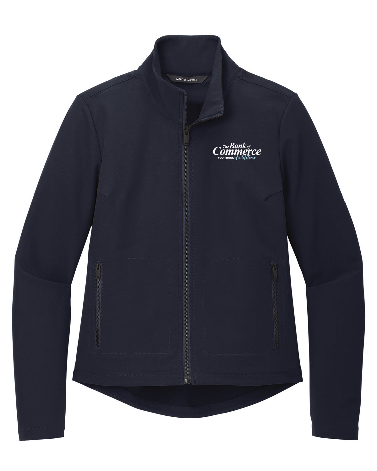 Bank of Commerce - Embroidered Pocket - WOMENS Mercer+Mettle Soft Shell Jacket - MM7103