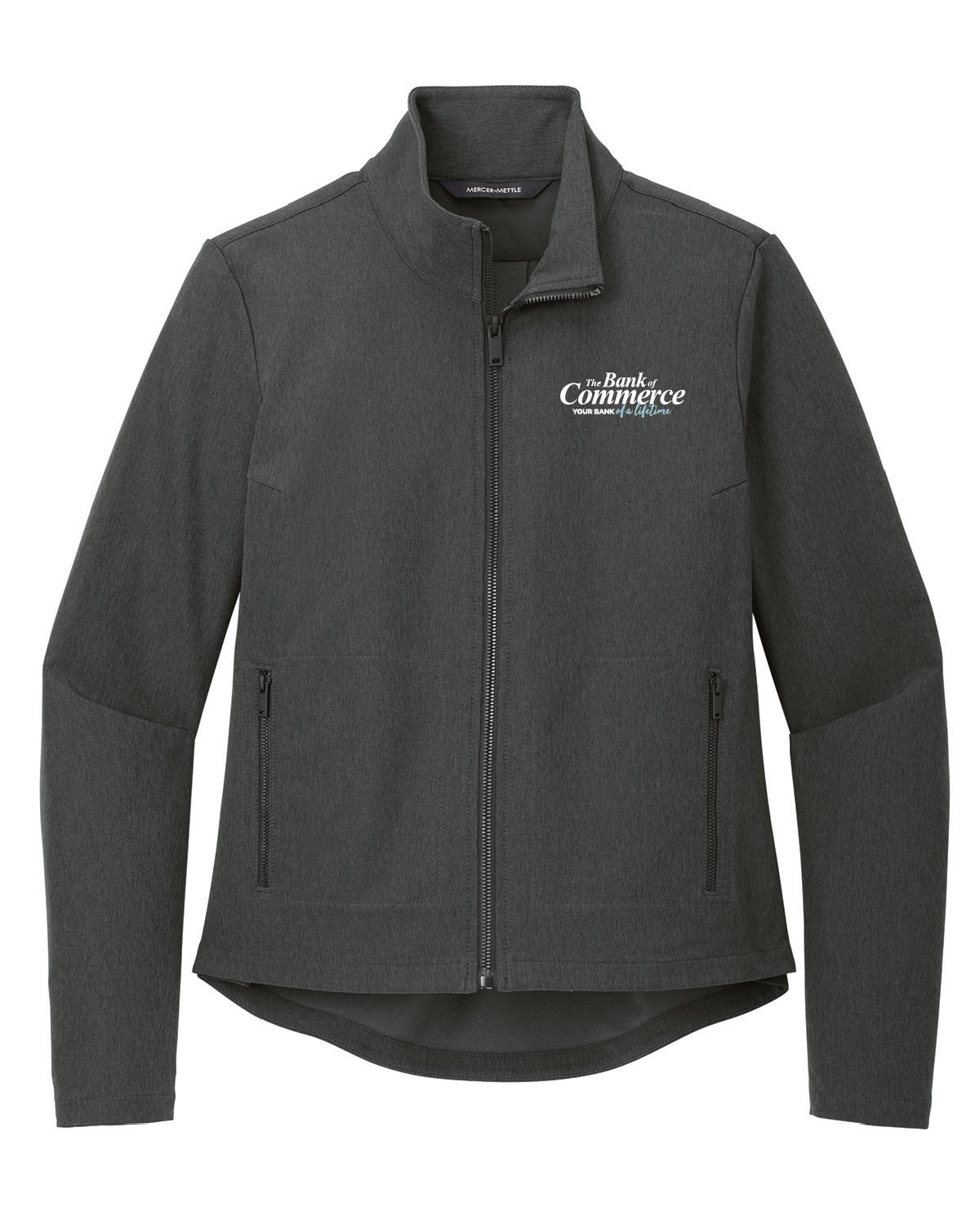 Bank of Commerce - Embroidered Pocket - WOMENS Mercer+Mettle Soft Shell Jacket - MM7103