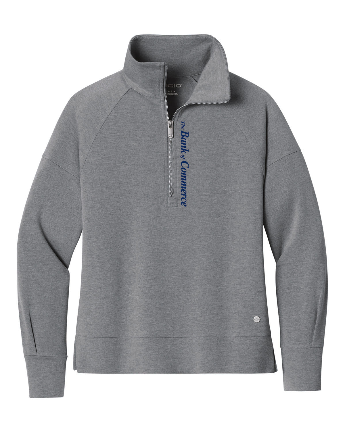Bank of Commerce - Embroidered Front - WOMENS OGIO 1/2-Zip Fleece - LOG813