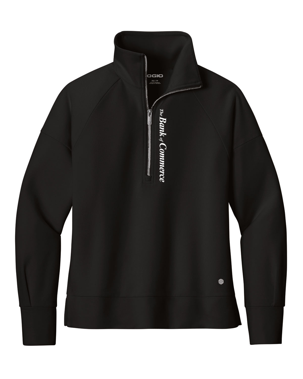 Bank of Commerce - Embroidered Front - WOMENS OGIO 1/2-Zip Fleece - LOG813