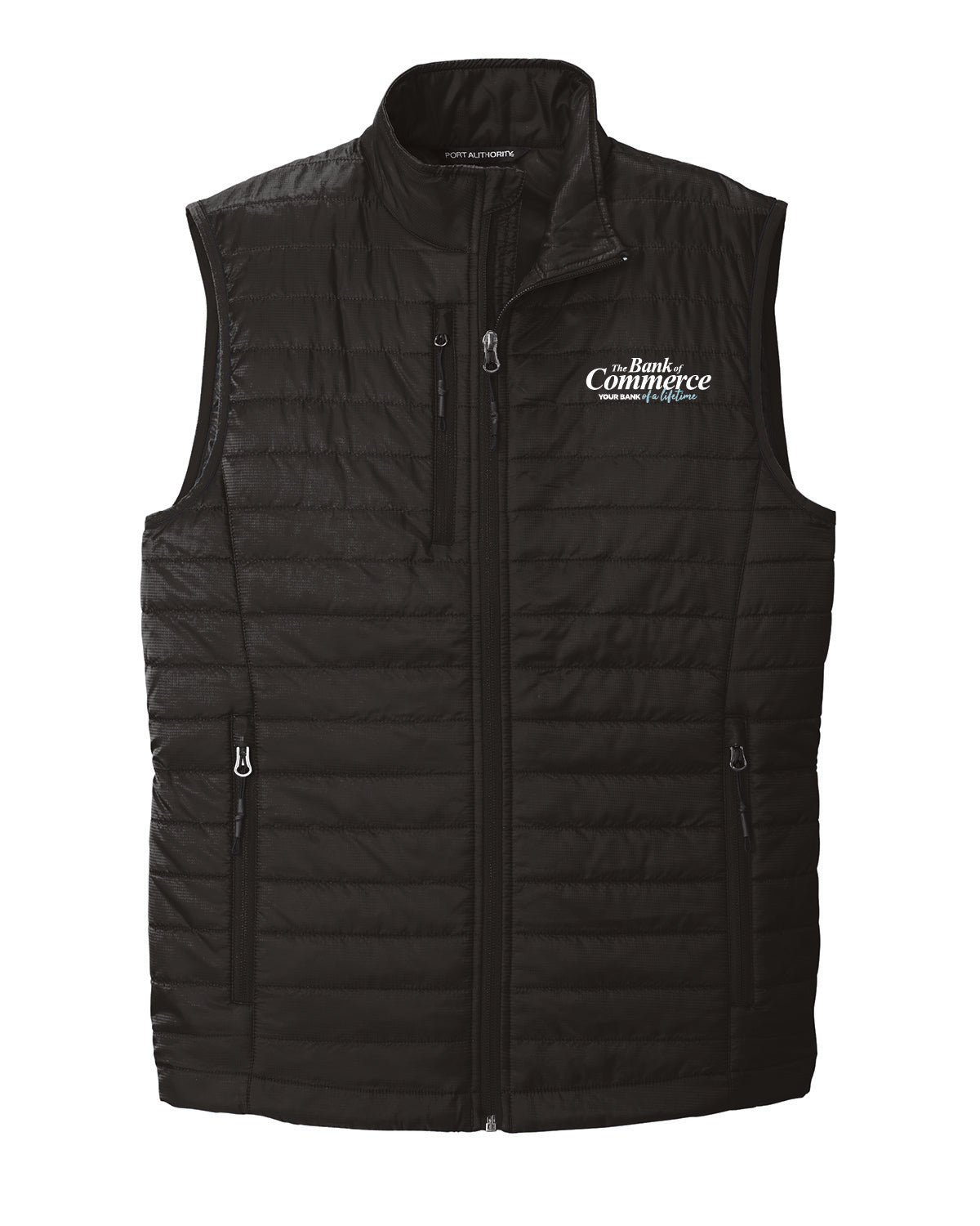 Bank of Commerce - Embroidered Pocket - MENS Port Authority Puffy Vest - J851