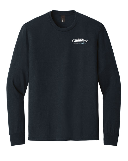 Bank of Commerce - Embroidered Pocket - District Perfect Tri Long Sleeve - DM132