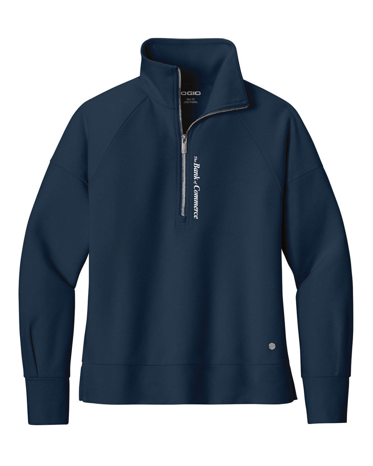 Bank of Commerce - Embroidered Front - WOMENS OGIO 1/2-Zip Fleece - LOG814