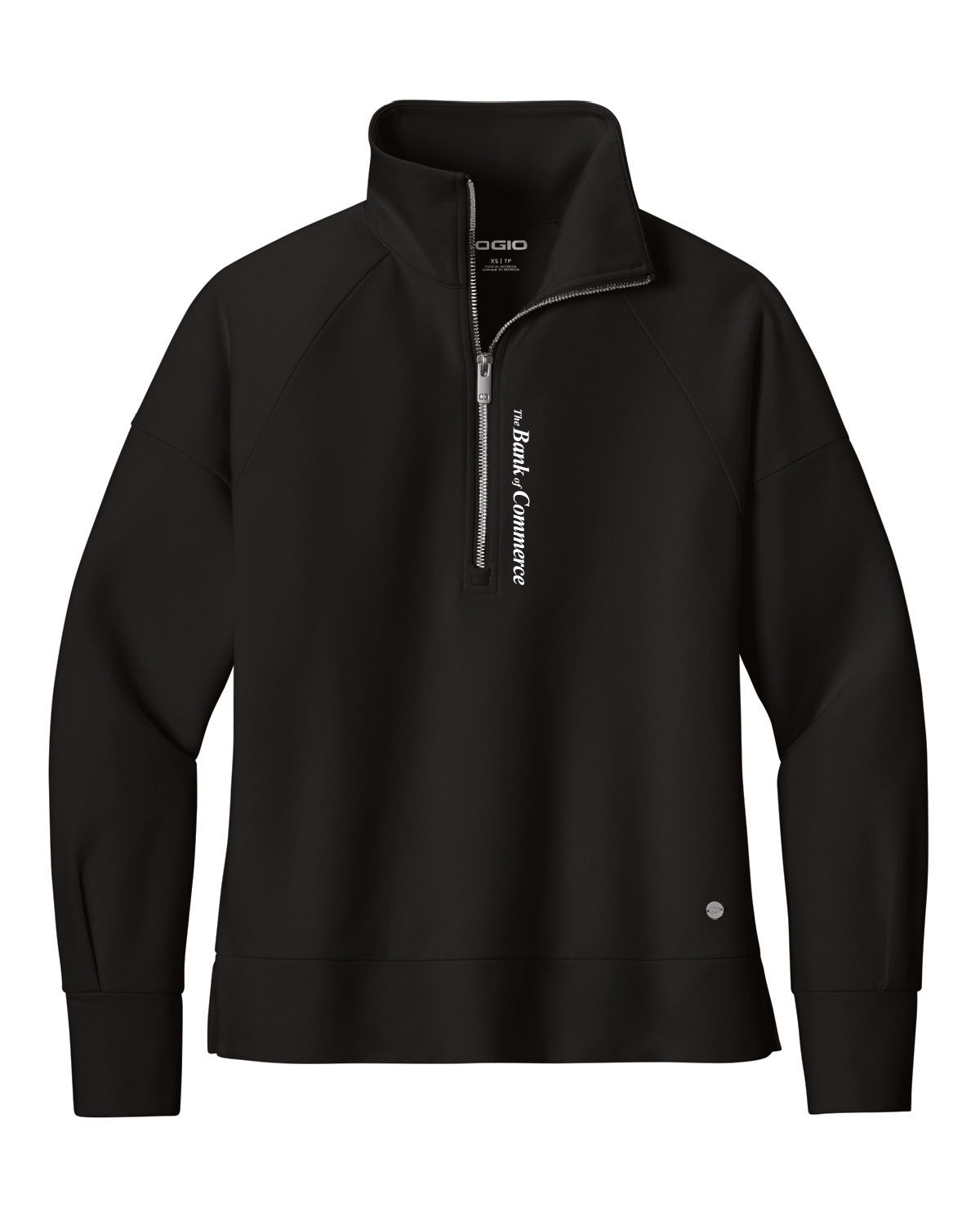 Bank of Commerce - Embroidered Front - WOMENS OGIO 1/2-Zip Fleece - LOG814