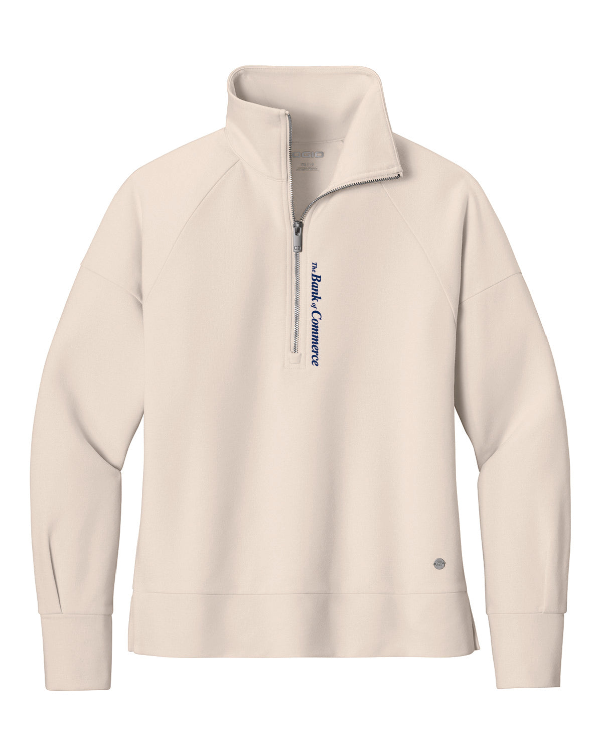 Bank of Commerce - Embroidered Front - WOMENS OGIO 1/2-Zip Fleece - LOG814