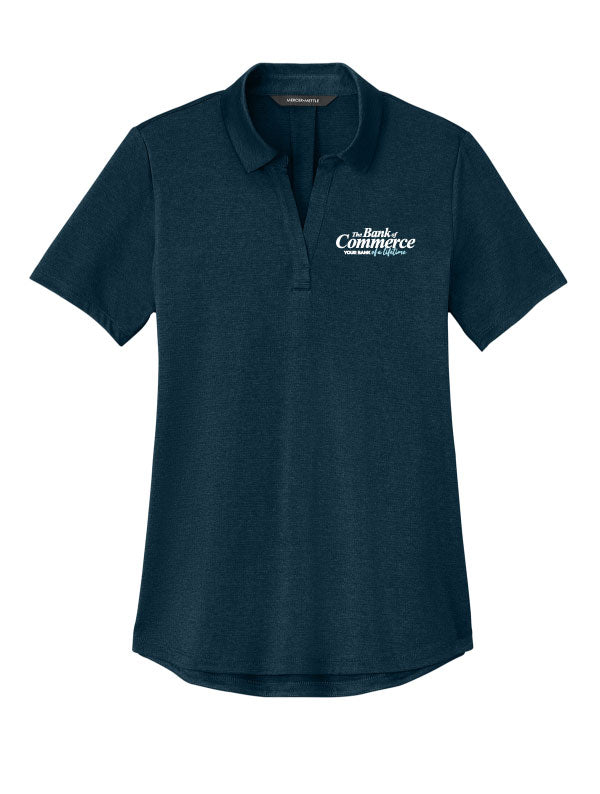 Bank of Commerce - MM1021 Mercer+Mettle® Women’s Recharge Jersey Polo