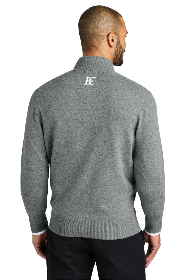 Bank of Commerce - Embroidered - SW2901 Port Authority® Unisex Easy Care Full-Zip Sweater