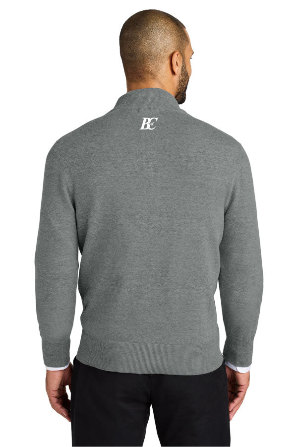 Bank of Commerce - Embroidered - SW2900 Port Authority® Unisex Easy Care 1/4-Zip Sweater