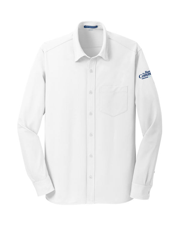 Bank of Commerce - Embroidered - K570 Port Authority® Men's Dimension Knit Dress Shirt