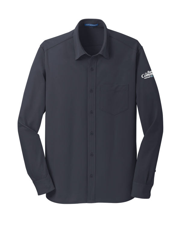 Bank of Commerce - Embroidered - K570 Port Authority® Men's Dimension Knit Dress Shirt