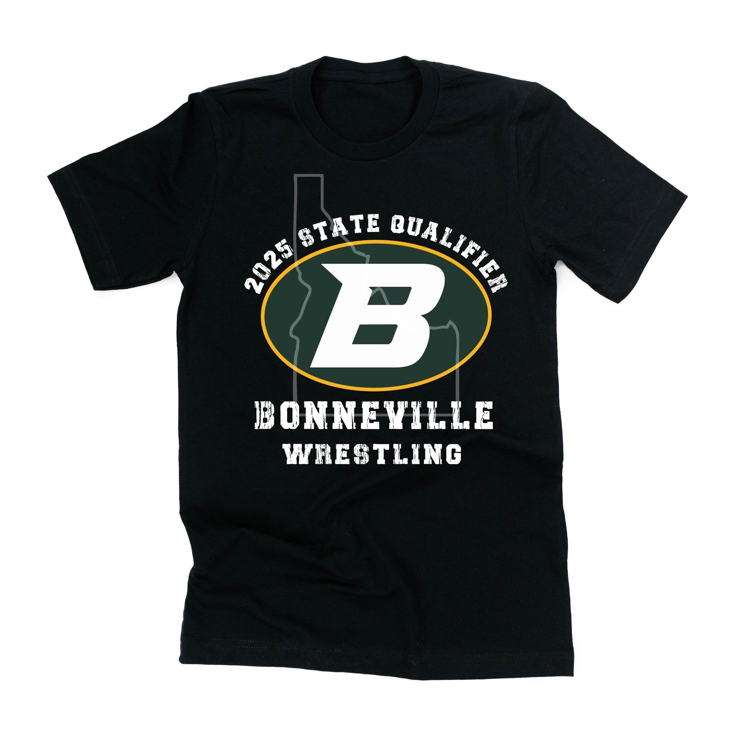 BONNEVILLE WRESTLING STATE QUALIFIER - Bella Canvas Tee