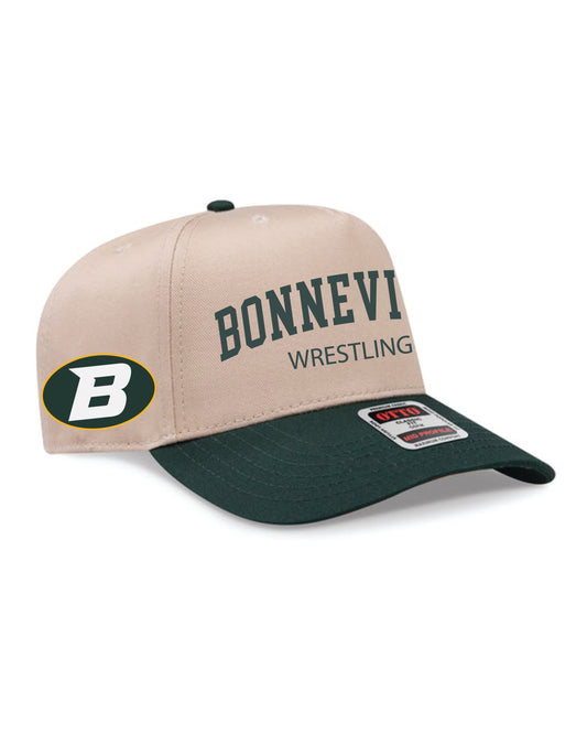 Bonneville Wrestling - Puff Embroidery Trucker Hat