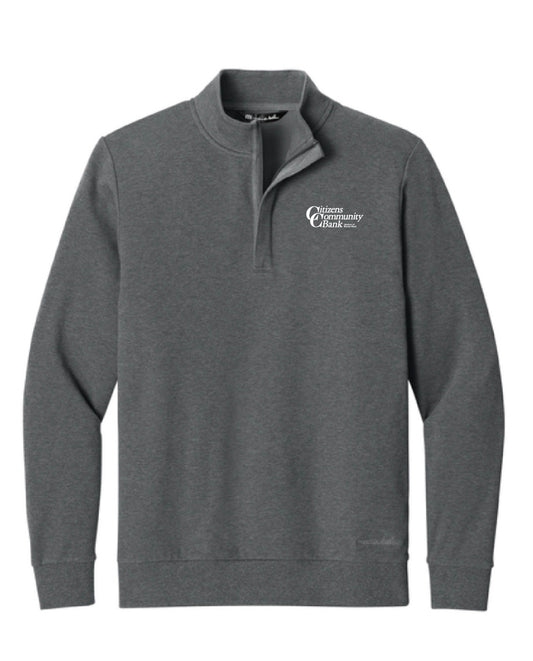 Citizens Community Bank - Tier 1 - Embroidered - TravisMathew Men's Ocean Villa 1/4-Zip - TMA41421